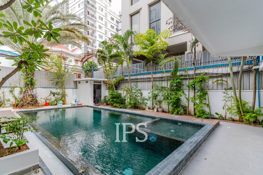 Renovated 3 Bedroom Apartment For Rent - Tonle Bassac, Phnom Penh