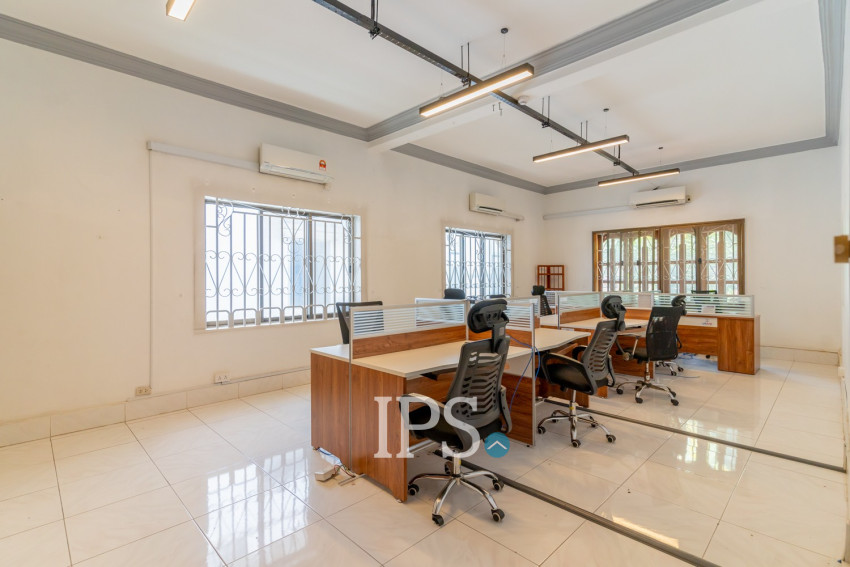 7 Bedroom Commercial Villa For Rent - BKK1, Phnom Penh