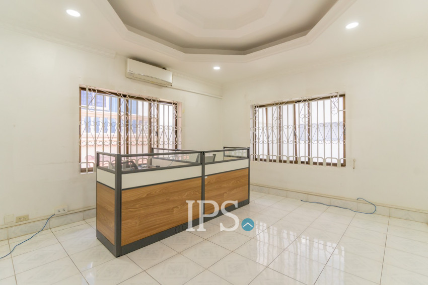 7 Bedroom Commercial Villa For Rent - BKK1, Phnom Penh
