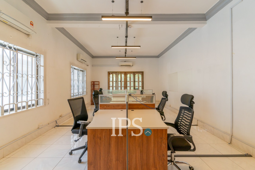 7 Bedroom Commercial Villa For Rent - BKK1, Phnom Penh