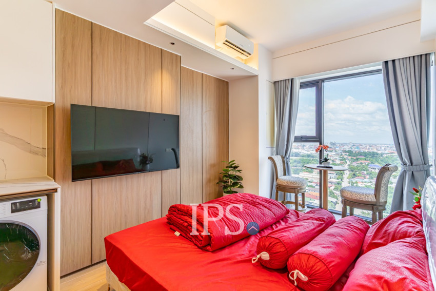 16th Floor 24 Sqm Studio Condo For Sale  - Vue Aston, Nirouth, Phnom Penh