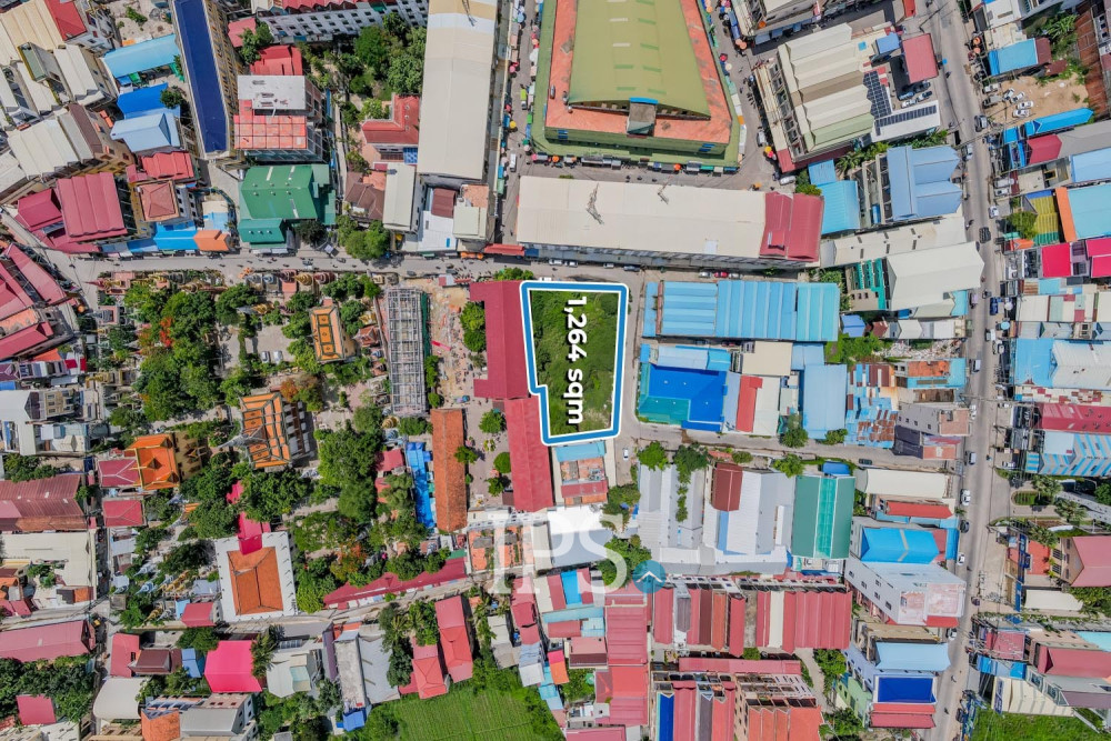 1,264 Sqm Corner Land For Rent - Beoung Tumpun 2, Phnom Penh - Image 3