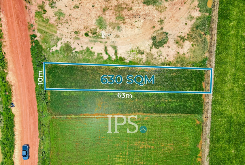 630 Sqm Land For Sale - Chreav, Siem Reap
