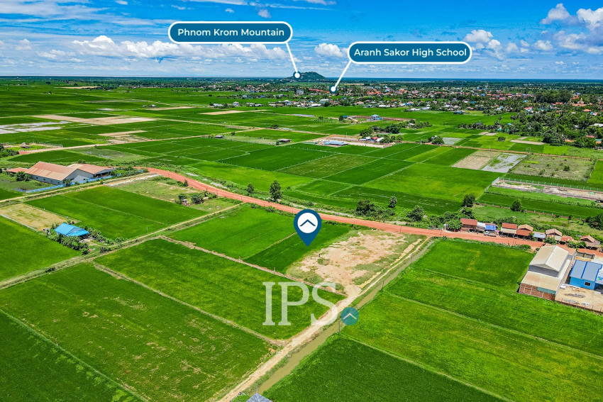 630 Sqm Land For Sale - Chreav, Siem Reap