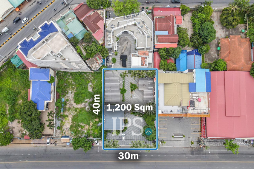 1,200 Sqm Commercial Space For Rent - Beoung Kak 2, Phnom Penh