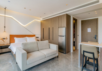 30 Sqm Studio Serviced Apartment For Rent - Tonle Bassac, Phnom Penh thumbnail