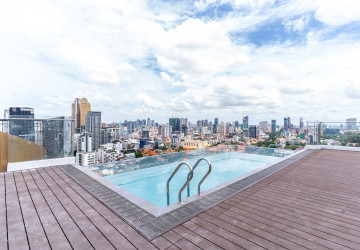 30 Sqm Studio Serviced Apartment For Rent - Tonle Bassac, Phnom Penh thumbnail
