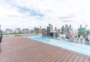 30 Sqm Studio Serviced Apartment For Rent - Tonle Bassac, Phnom Penh thumbnail