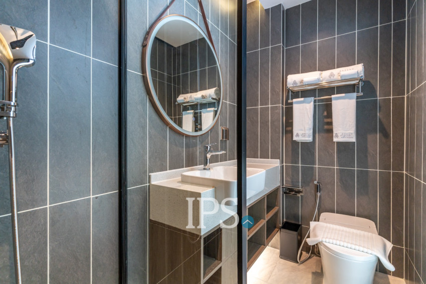 1 Bedroom Serviced Apartment For Rent - Tonle Bassac, Phnom Penh