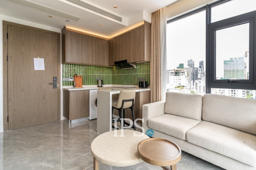 1 Bedroom Serviced Apartment For Rent - Tonle Bassac, Phnom Penh