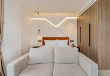 30 Sqm Studio Serviced Apartment For Rent - Tonle Bassac, Phnom Penh thumbnail