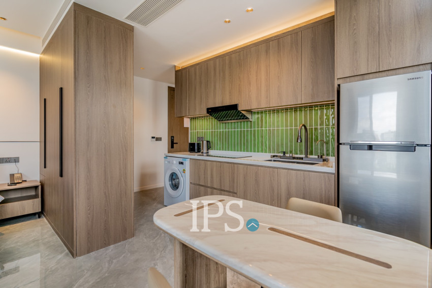 30 Sqm Studio Serviced Apartment For Rent - Tonle Bassac, Phnom Penh