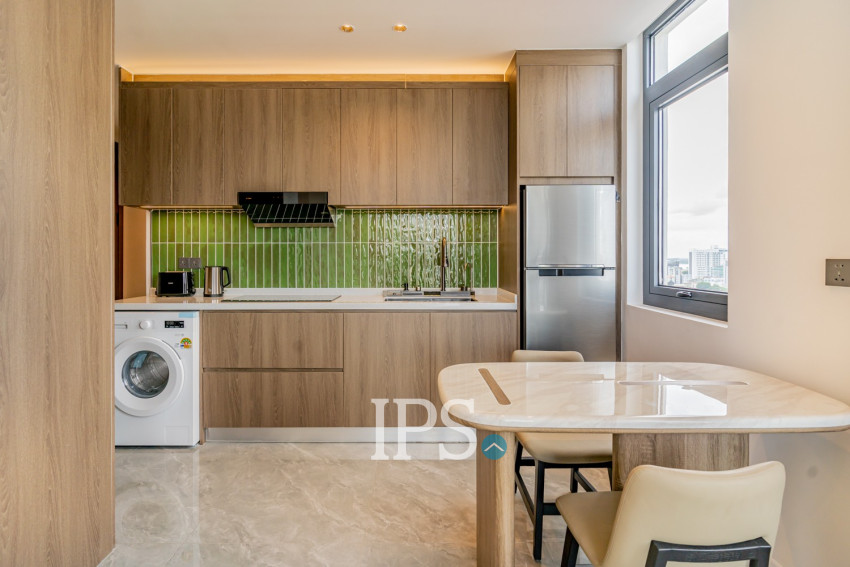 30 Sqm Studio Serviced Apartment For Rent - Tonle Bassac, Phnom Penh