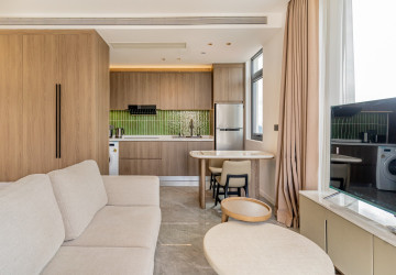 30 Sqm Studio Serviced Apartment For Rent - Tonle Bassac, Phnom Penh thumbnail