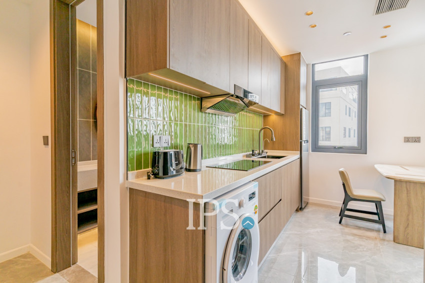 30 Sqm Studio Serviced Apartment For Rent - Tonle Bassac, Phnom Penh