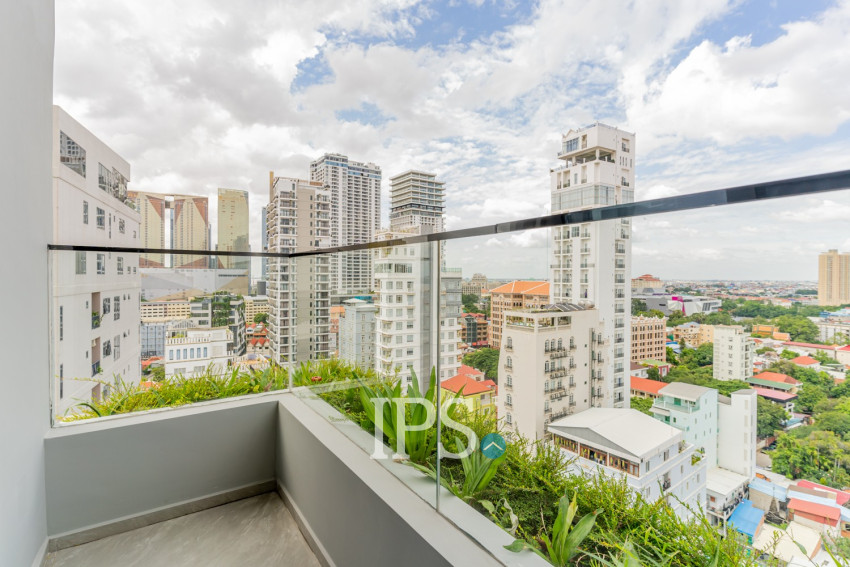 30 Sqm Studio Serviced Apartment For Rent - Tonle Bassac, Phnom Penh