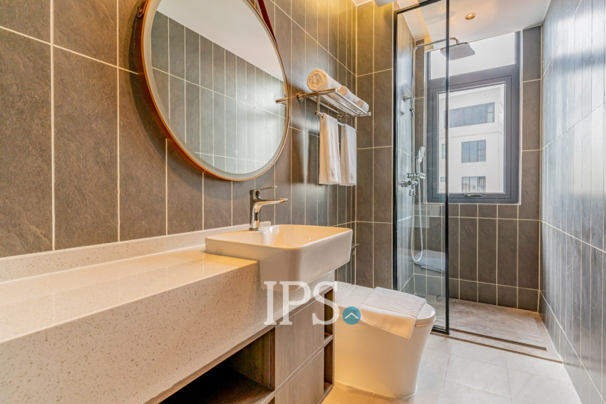 30 Sqm Studio Serviced Apartment For Rent - Tonle Bassac, Phnom Penh