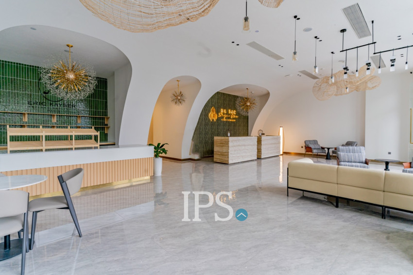 30 Sqm Studio Serviced Apartment For Rent - Tonle Bassac, Phnom Penh