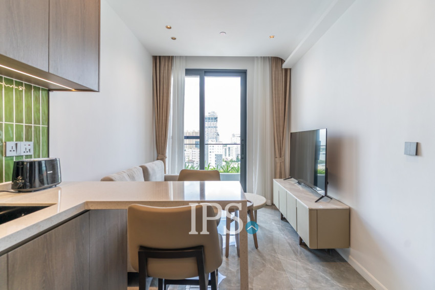 1 Bedroom Serviced Apartment For Rent - Tonle Bassac, Phnom Penh