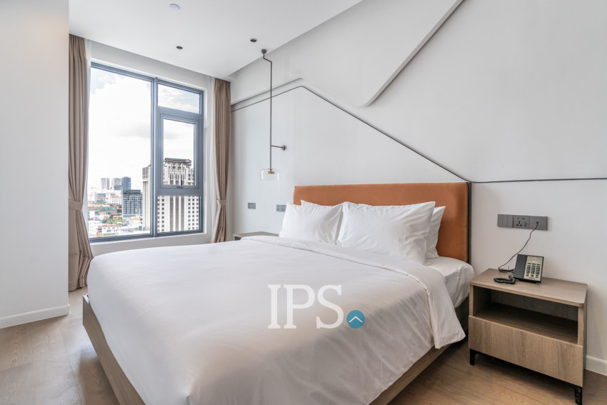 1 Bedroom Serviced Apartment For Rent - Tonle Bassac, Phnom Penh
