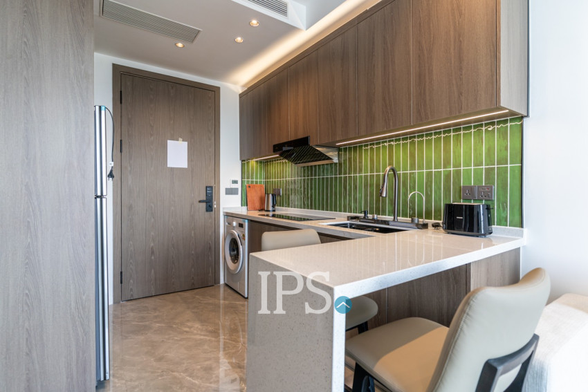 1 Bedroom Serviced Apartment For Rent - Tonle Bassac, Phnom Penh