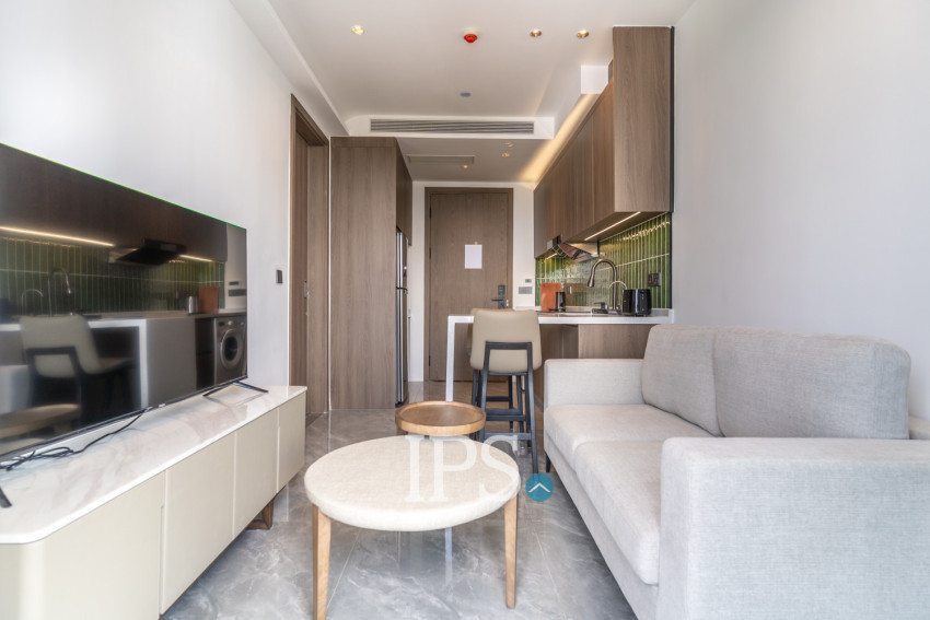 1 Bedroom Serviced Apartment For Rent - Tonle Bassac, Phnom Penh