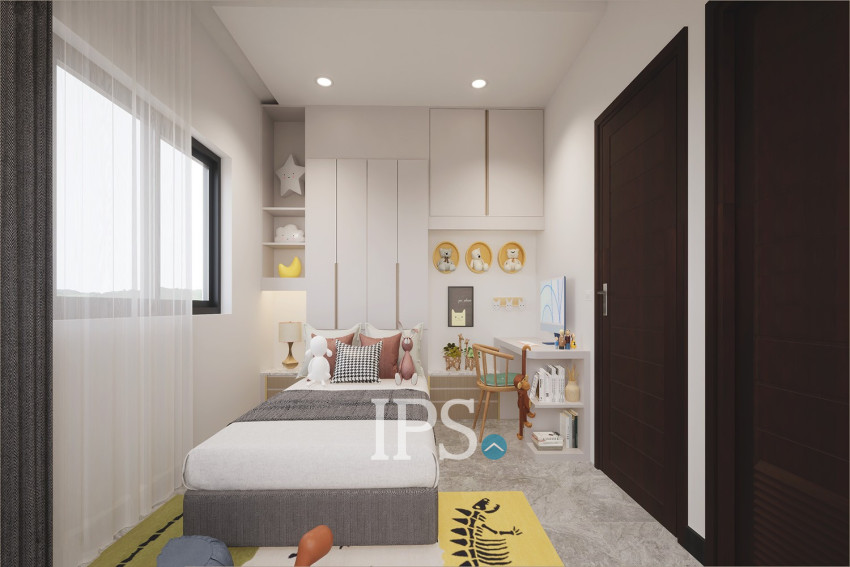 4 Bedroom Link-House For Sale - Borey Tourism, Kandaek, Prasat Bakong, Siem Reap