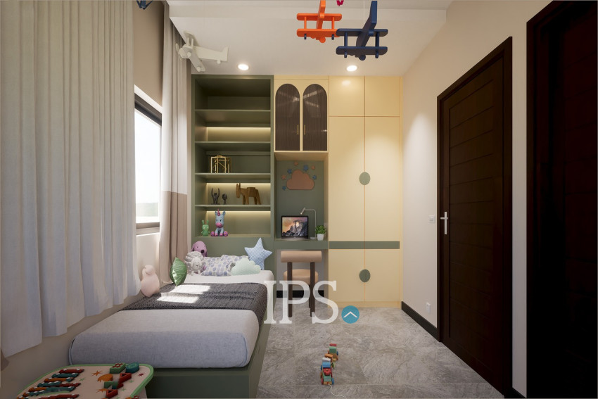 4 Bedroom Link-House For Sale - Borey Tourism, Kandaek, Prasat Bakong, Siem Reap