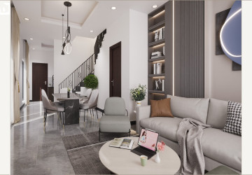 4 Bedroom Link-House For Sale - Borey Tourism, Kandaek, Prasat Bakong, Siem Reap thumbnail