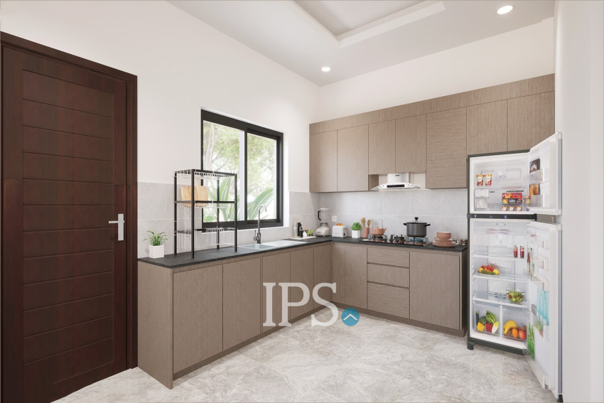 4 Bedroom Link-House For Sale - Borey Tourism, Kandaek, Prasat Bakong, Siem Reap