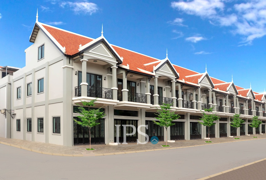 2 Bedroom Shophouse For Sale - Borey Tourism, Kandaek, Prasat Bakong, Siem Reap