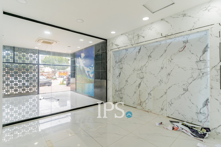 179 Sqm Retail Space For Rent - Tonle Bassac, Phnom Penh