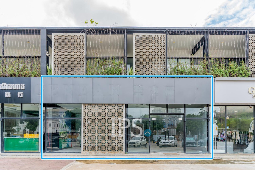 179 Sqm Retail Space For Rent - Tonle Bassac, Phnom Penh