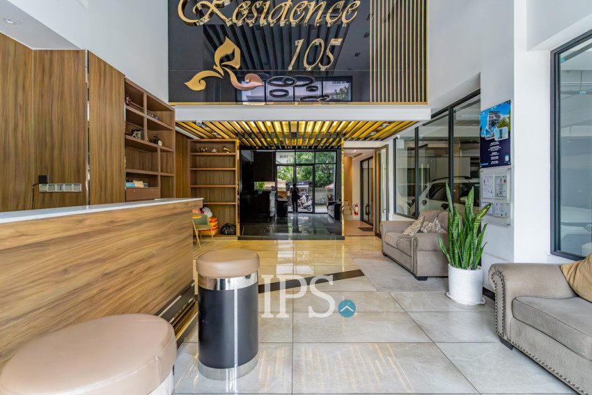 1 Bedroom Serviced Apartment For Rent - BKK 2, Phnom Penh