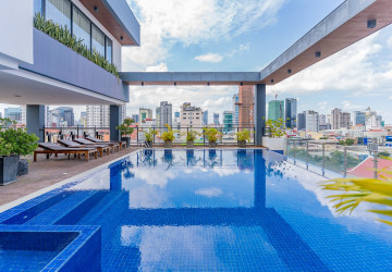 1 Bedroom Serviced Apartment For Rent - BKK 2, Phnom Penh thumbnail