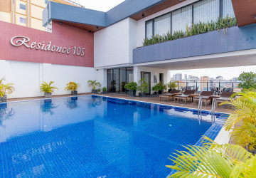 1 Bedroom Serviced Apartment For Rent - BKK 2, Phnom Penh thumbnail