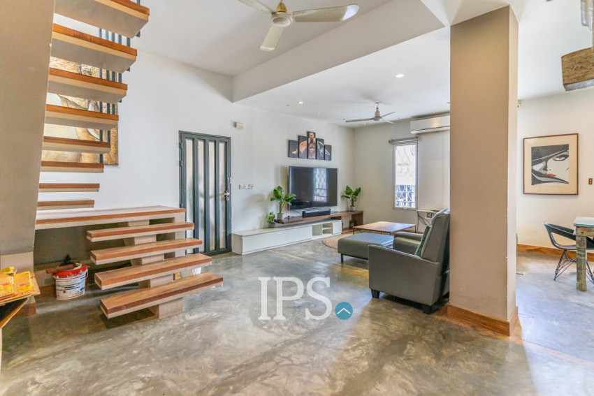 Renovated 3 Bedroom Duplex Apartment For Rent - 7 Makara, Phnom Penh