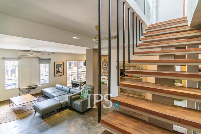 Renovated 3 Bedroom Duplex Apartment For Sale - 7 Makara, Phnom Penh