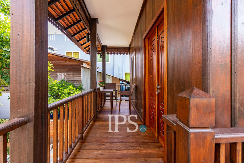 1 Bedroom Wooden House For Rent - Sala Kamreuk, Siem Reap
