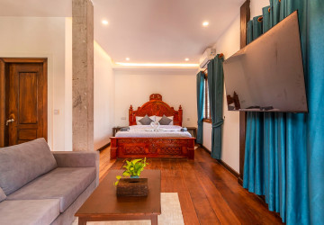 1 Bedroom Wooden House For Rent - Sala Kamreuk, Siem Reap thumbnail