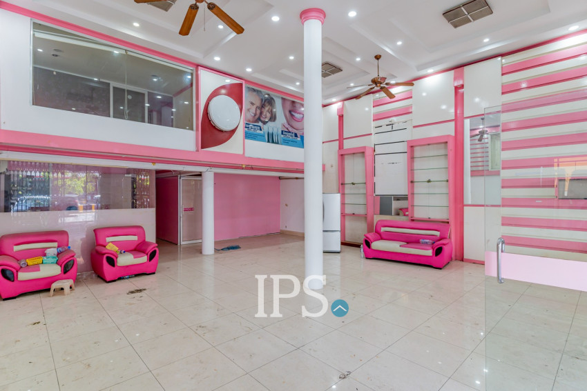 4 Storey Double Shophouse For Rent - Boeung Kak 1, Phnom Penh