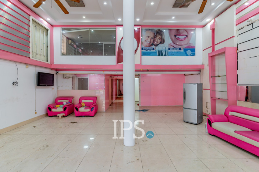4 Storey Double Shophouse For Rent - Boeung Kak 1, Phnom Penh