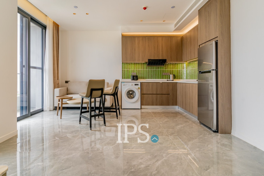 1 Bedroom Serviced Apartment For Rent - Tonle Bassac, Phnom Penh
