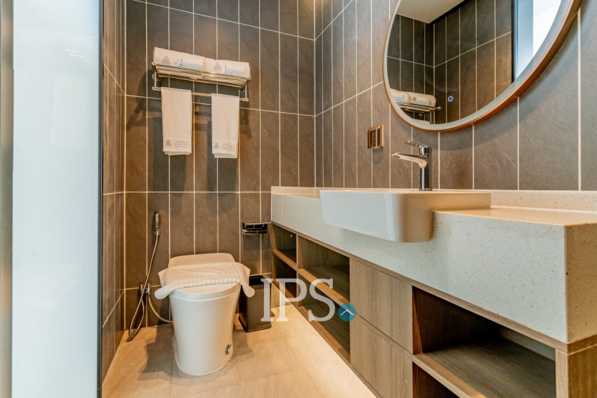 1 Bedroom Serviced Apartment For Rent - Tonle Bassac, Phnom Penh