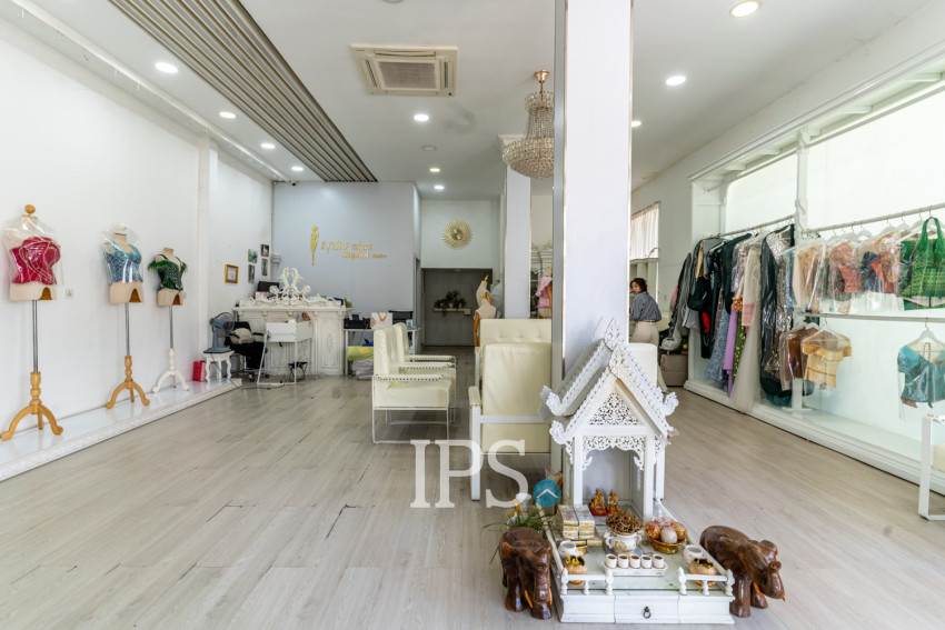 3 Storey Corner Shophouse For Rent - BKK3, Phnom Penh