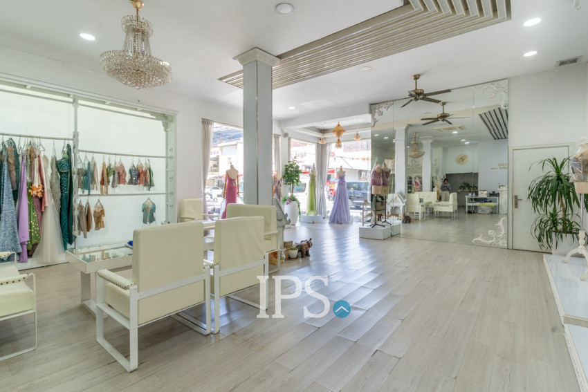 3 Storey Corner Shophouse For Rent - BKK3, Phnom Penh