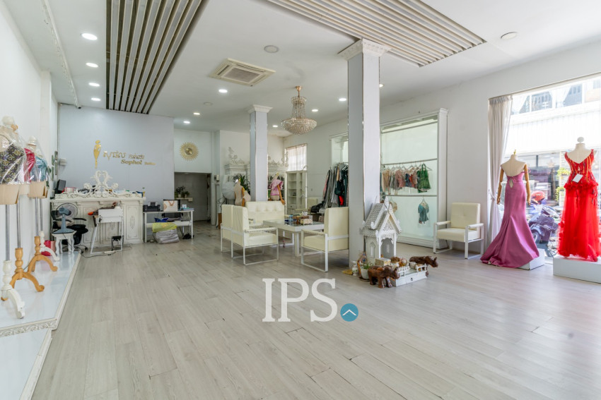 3 Storey Corner Shophouse For Rent - BKK3, Phnom Penh