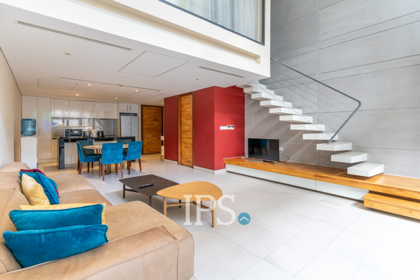 Duplex 2 Bedroom Serviced Condo For Rent - Condo 240, Chakto Mukh, Phnom Penh