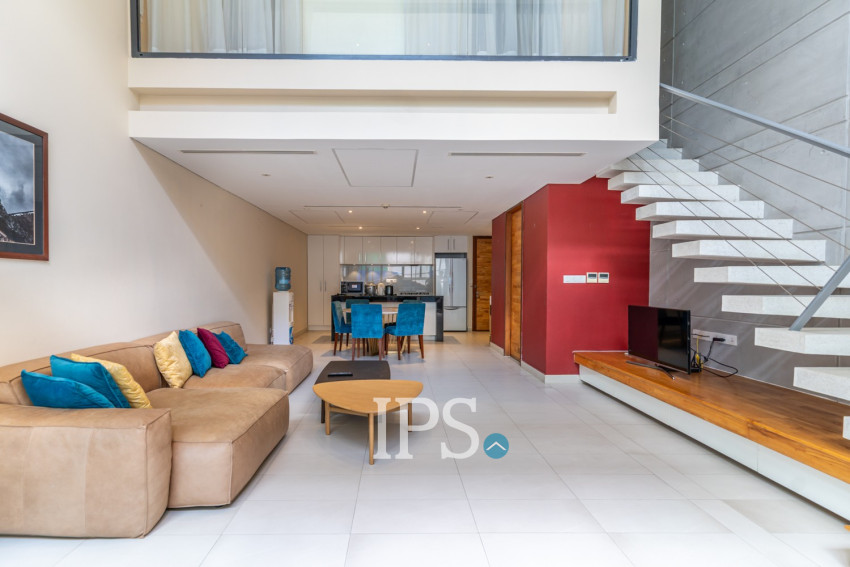 Duplex 2 Bedroom Serviced Condo For Rent - Condo 240, Chakto Mukh, Phnom Penh