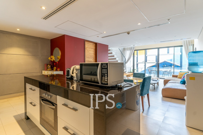 Duplex 2 Bedroom Serviced Condo For Rent - Condo 240, Chakto Mukh, Phnom Penh